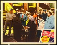 5f923 THREE LITTLE WORDS LC#7 '50 Fred Astaire & Red Skelton composing on piano in the street!