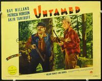 5f950 UNTAMED LC '40 George Archainbaud directed Canada adventure, Ray Milland w/rifle!