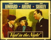 5f955 VIGIL IN THE NIGHT LC '40 Carole Lombard, Brian Aherne & Anne Shirley!