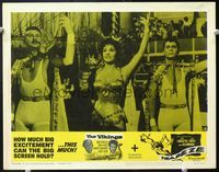 5f956 VIKINGS/TRAPEZE LC#3 '62 Tony Curtis double-bill w/sexy Gina Lollobrigida!