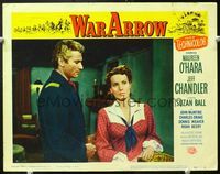 5f964 WAR ARROW LC#4 '54 George Sherman directed western, Maureen O'Hara & Jeff Chandler!