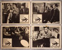 5g012 ANATOMY OF A MURDER 4 LCs '59 Otto Preminger, James Stewart, classic Saul Bass art!