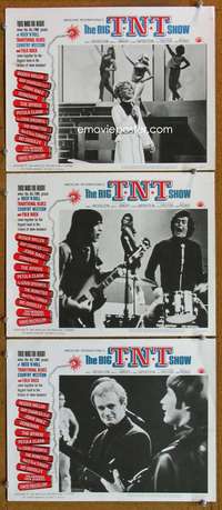 5g389 BIG T.N.T. SHOW 3 LCs '66 David McCallum, Petula Clark, all-star rock 'n' roll!
