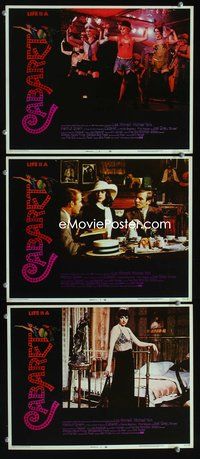 5g420 CABARET 3 LCs '72 Liza Minnelli & Michael York in Nazi Germany, directed by Bob Fosse!