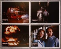 5g052 CHRISTINE 4 LCs '83 Stephen King & John Carpenter horror, Keith Gordon & Alexandra Paul!