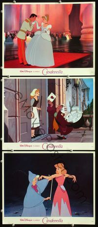 5g444 CINDERELLA 3 LCs R87 Walt Disney classic romantic fantasy cartoon!