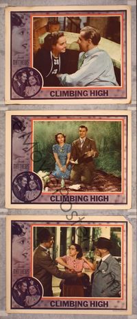 5g449 CLIMBING HIGH 3 LCs '38 pretty Jessie Matthews & Michael Redgrave at picnic!