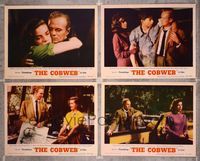 5g054 COBWEB 4 LCs '55 images of Richard Widmark, Lauren Bacall, Gloria Grahame!