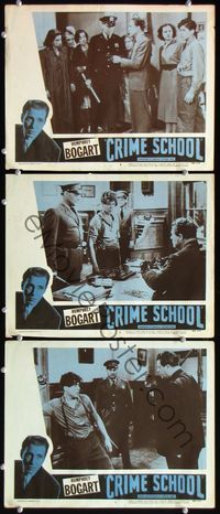 5g460 CRIME SCHOOL 3 LCs R56 Humphrey Bogart, the Dead End Kids!