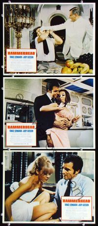 5g576 HAMMERHEAD 3 LCs '68 detective Vince Edwards & sexy Judy Geeson!