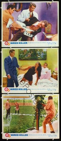5g607 HIRED KILLER 3 LCs '67 Tecnica di un Omicidio, Robert Webber, Franco Nero