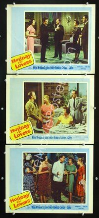 5g611 HOLIDAY FOR LOVERS 3 LCs '59 Clifton Webb, Jane Wyman, Gary Crosby, Carol Lynley