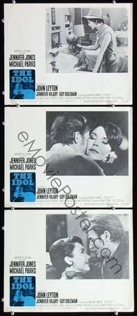 5g632 IDOL 3 LCs '66 Jennifer Jones, Michael Parks, act of love doesn't make it a love story!