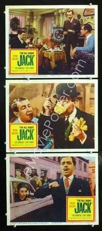 5g634 I'M ALL RIGHT JACK 3 LCs '60 Margaret Rutherford, Ian Carmichael, English!