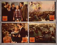 5g160 IN OLD CHICAGO 4 LCs '38 Tyrone Power, Alice Faye, Alice Brady, great Chicago fire!