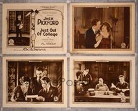 5g172 JUST OUT OF COLLEGE 4 LCs '20 Alfred E. Green directed early silent, Jack Pickford!