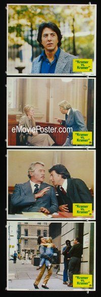 5g180 KRAMER VS. KRAMER 4 LCs '79 close-up of Dustin Hoffman, Meryl Streep on the stand!