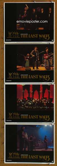 5g187 LAST WALTZ 4 LCs '78 Martin Scorsese, it started as a rock concert & became a celebration!