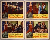 5g228 PAYMENT ON DEMAND 4 LCs '51 border art of Bette Davis, who made Barry Sullivan pay!