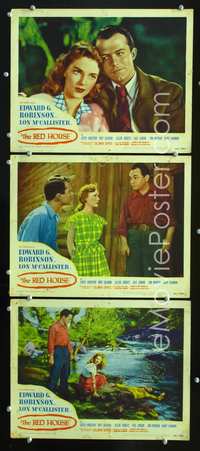 5g803 RED HOUSE 3 LCs '46 Edward G. Robinson, Julie London, Delmer Daves directed!