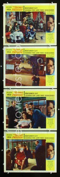 5g111 FREUD 4 LCs '63 John Huston directed, Montgomery Clift, Susannah York, The Secret Passion!