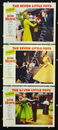 5g834 SEVEN LITTLE FOYS 3 LCs '55 vaudeville, Milly Vitale, Bob Hope with 7 kids!