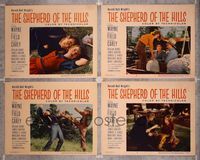 5g259 SHEPHERD OF THE HILLS 4 LCs R55 John Wayne, from Harold Bell Wright novel!