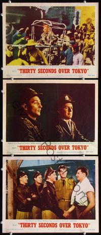 5g913 THIRTY SECONDS OVER TOKYO 3 LCs R55 pilots Robert Mitchum & Van Johnson on dangerous mission!