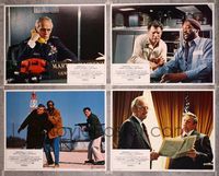 5g304 TWILIGHT'S LAST GLEAMING 4 LCs '77 Robert Aldrich directed, Burt Lancaster & Charles Durning!