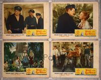 5g308 WAKE OF THE RED WITCH 4 LCs '49 John Wayne, Gail Russell, Gig Young, Adele Mara!