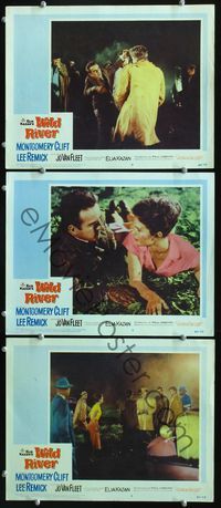 5g980 WILD RIVER 3 LCs '60 directed by Elia Kazan, Montgomery Clift, Lee Remick!