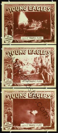 5g994 YOUNG EAGLES 3 Ch. 7 LCs '34 Boy Scouts, serial, Tropic Fury!