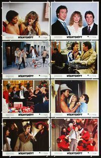 5h409 NIGHTSHIFT 8 color 11x14 stills '82 Michael Keaton, Henry Winkler, turn morgue into a brothel!