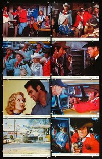 5h594 W.W. & THE DIXIE DANCEKINGS 8 color 11x14 stills '75 Burt Reynolds as '50s country hoodlum!