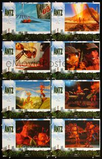5h017 ANTZ 8 int'l LCs '98 Woody Allen, computer animated insects, every ant has his day!