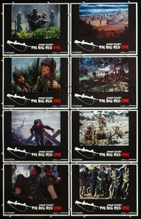 5h050 BIG RED ONE 8 LCs '80 directed by Samuel Fuller, Lee Marvin, Mark Hamill, Robert Carradine!