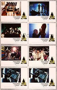 5h103 CLOCKWORK ORANGE 8 x-rated LCs '72 Kubrick classic, Castle border art of Malcolm McDowell!