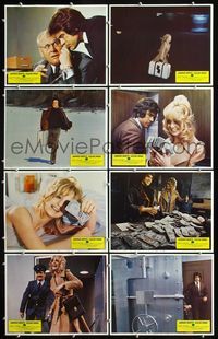 5h002 $ 8 LCs '71 images of bank robbers Warren Beatty & sexy Goldie Hawn!