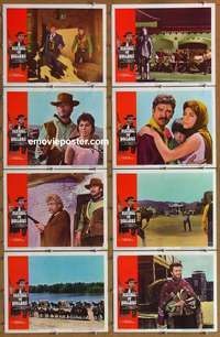 5h201 FISTFUL OF DOLLARS 8 LCs '67 Sergio Leone's Per un Pugno di Dollari, Clint Eastwood classic!