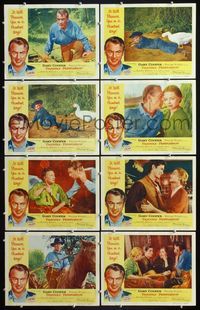 5h221 FRIENDLY PERSUASION 8 LCs '56 Gary Cooper in a movie that will pleasure you in a hundred ways!