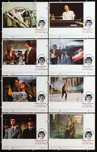 5h417 O LUCKY MAN 8 LCs '73 images of Malcolm McDowell, directed by Lindsay Anderson!