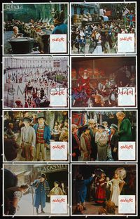 5h424 OLIVER 8 LCs R72 Charles Dickens, Mark Lester, Shani Wallis, Carol Reed, some more, sir!