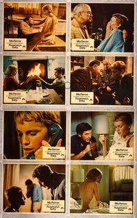 5h463 ROSEMARY'S BABY 8 LCs '68 Roman Polanski directed classic, pretty Mia Farrow!