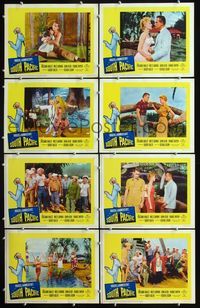 5h501 SOUTH PACIFIC 8 LCs R64 Rossano Brazzi, Mitzi Gaynor, Rodgers & Hammerstein musical!