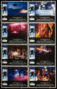 5h547 THING 8 LCs '82 John Carpenter, cool sci-fi horror art, the ultimate in alien terror!