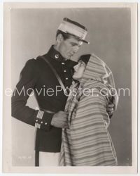 5j062 BEAU SABREUR 8x10 still '28 full-length image of Legionnaire Gary Cooper with Evelyn Brent!