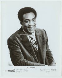 5j067 BILL COSBY 8x10 still '60s smiling in suit & tie in glossy from his agent Roy Silver!