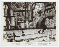 5j158 FABULOUS WORLD OF JULES VERNE 8x10 still '61 little people working by monstrous machines!
