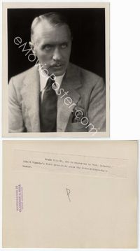 5j167 FRANK ELLIOTT deluxe 8x10 still '30s head & shoulders portrait by Clarence Sinclair Bull!