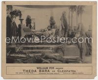 5j107 CLEOPATRA 8x10 LC '17 Theda Bara as Queen of the Nile lounging on divan with dead slaves!